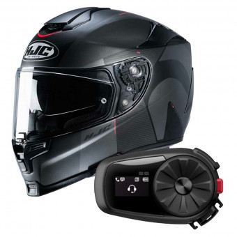 Full Face HJC RPHA 70 Wody MC5SF + Kit Bluetooth Sena 5S Solo