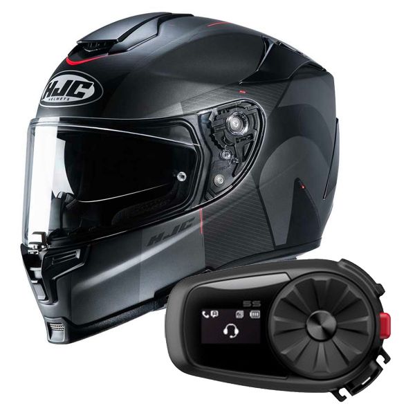 Full Face HJC RPHA 70 Wody MC5SF + Kit Bluetooth Sena 5S Solo