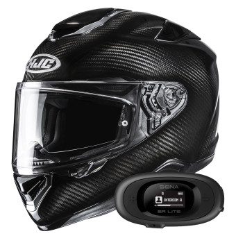 Casque Full Face HJC RPHA 72 Carbon Black + Kit bluetooth 5R Lite Solo Casque Full Face HJC RPHA 72 Carbon Black + Kit bluetooth 5R Lite Solo