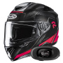 Casque Full Face HJC RPHA 72 Carbon Fynex MC1 + Kit bluetooth 5R Lite Solo