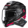 Casque Full Face HJC RPHA 72 Carbon Fynex MC1 + Kit Bluetooth BT Mini