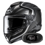 Casque Full Face HJC RPHA 72 Ernem MC5 + Kit bluetooth 5R Lite Solo