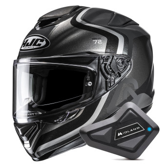 Casque Full Face HJC RPHA 72 Ernem MC5 + Kit Bluetooth BT Mini Casque Full Face HJC RPHA 72 Ernem MC5 + Kit Bluetooth BT Mini