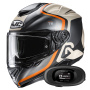 Casque Full Face HJC RPHA 72 Ernem MC7SF + Kit bluetooth 5R Lite Solo