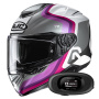 Casque Full Face HJC RPHA 72 Ernem MC8 + Kit bluetooth 5R Lite Solo