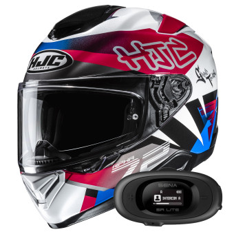 Full Face HJC RPHA 72 Goldy MC21 + Kit bluetooth 5R Lite Solo
