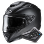 Casque Full Face HJC RPHA 72 Matte Black + Kit Bluetooth BT Mini