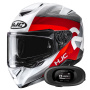 Casque Full Face HJC RPHA 72 Phyta MC1 + Kit bluetooth 5R Lite Solo