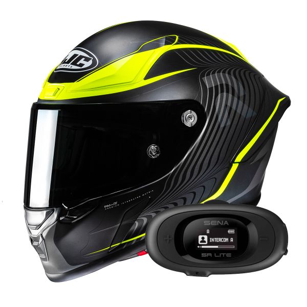 Full Face HJC RPHA1 Lovis MC3HSF + Kit bluetooth 5R Lite Solo