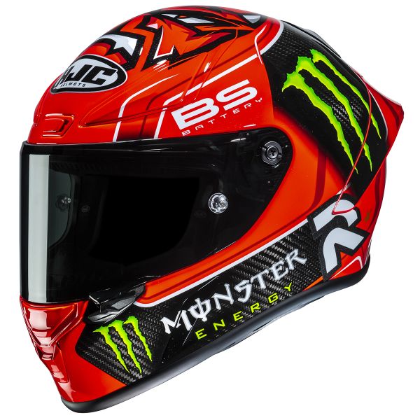 Full Face HJC RPHA1 V2 Carbon Quartararo Replica MC1