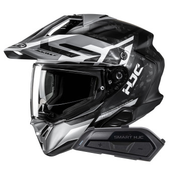 Casque Full Face HJC RPHA60 Dakar MC5SF + Kit Bluetooth Smart 21B