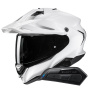 Casque Full Face HJC RPHA60 Pearl White + Kit Bluetooth Smart 11B