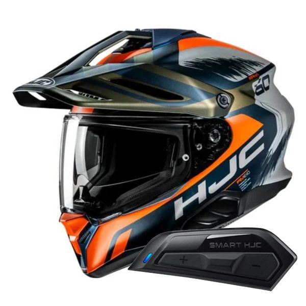 Full Face HJC RPHA60 Quid MC47SF + Kit Bluetooth Smart 11B