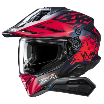 Full Face HJC RPHA60 Spielberg Red Bull MC21SF + Kit Bluetooth Smart 11B