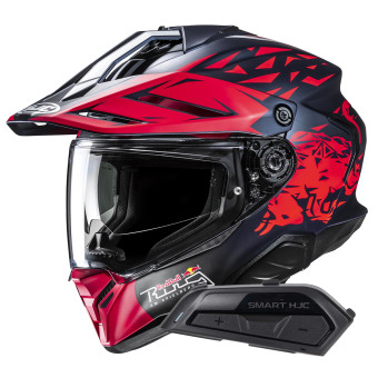 Full Face HJC RPHA60 Spielberg Red Bull MC21SF + Kit Bluetooth Smart 21B