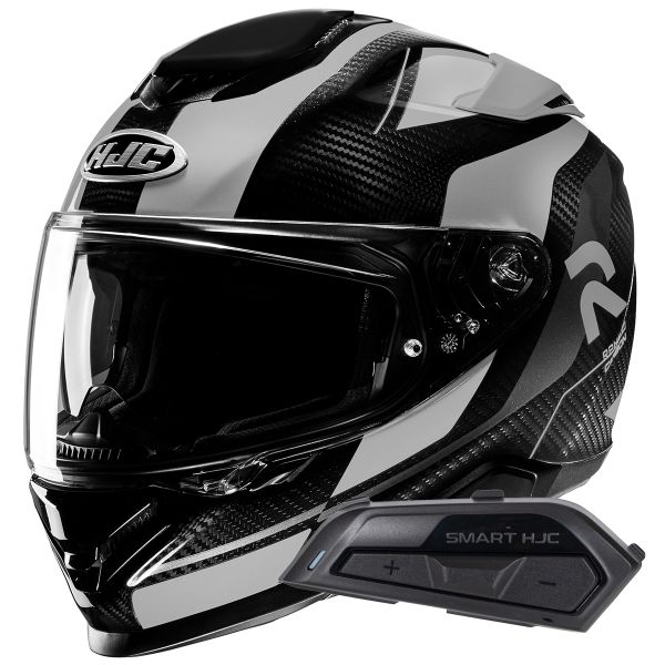 Full Face HJC RPHA71 Carbon Hamil MC5 + Kit Bluetooth Smart 21B