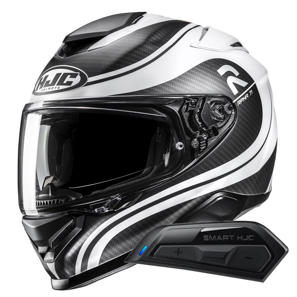 Full Face HJC RPHA71 Cleta MC10SF + Kit Bluetooth Smart 11B