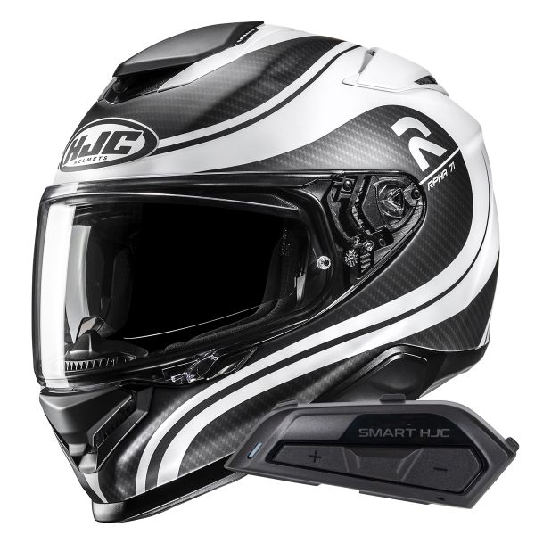 Full Face HJC RPHA71 Cleta MC10SF + Kit Bluetooth Smart 21B
