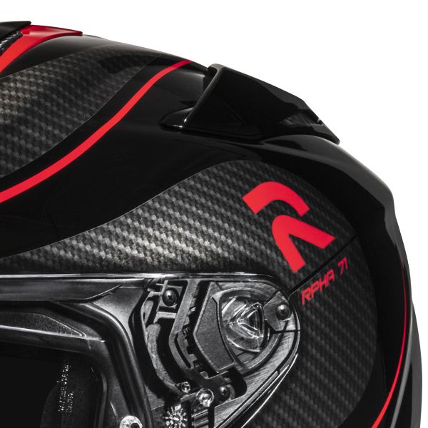 HJC RPHA71 Cleta MC1 + Kit Bluetooth Smart 21B