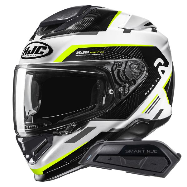 Full Face HJC RPHA71 Ellon M3CH + Kit Bluetooth Smart 21B