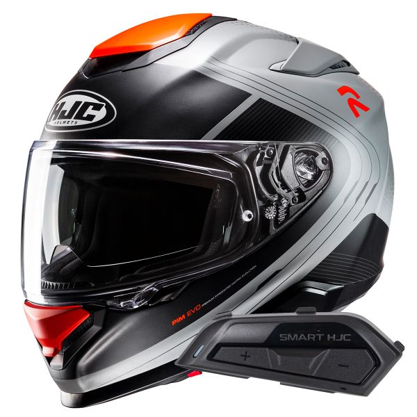 Full Face HJC RPHA71 Frepe MC7SF + Kit Bluetooth Smart 21B