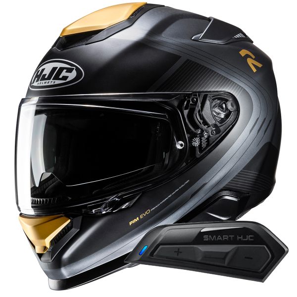 Full Face HJC RPHA71 Frepe MC9SF + Kit Bluetooth Smart 11B