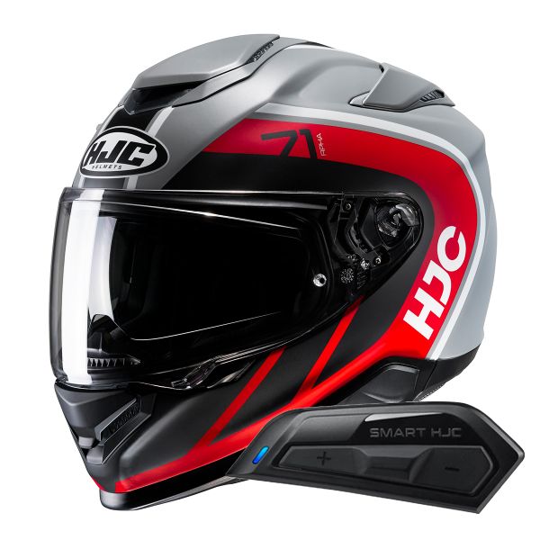 Full Face HJC RPHA71 Mapos MC1SF + Kit Bluetooth Smart 11B