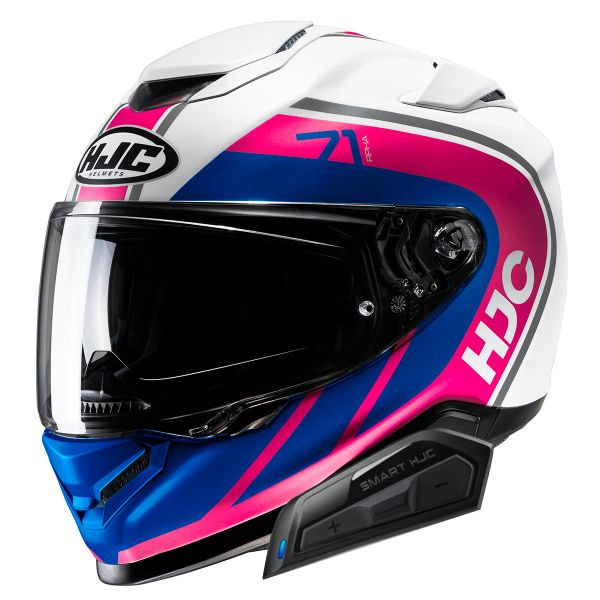 Full Face HJC RPHA71 Mapos MC28SF + Kit Bluetooth Smart 21B