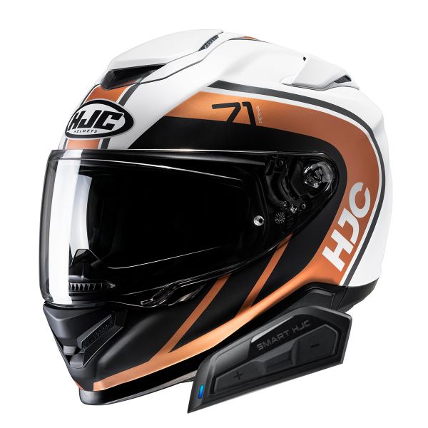 Full Face HJC RPHA71 Mapos MC9SF + Kit Bluetooth Smart 21B