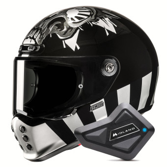 Casque Full Face HJC V10 Crania MC5 + Kit Bluetooth BT Mini Casque Full Face HJC V10 Crania MC5 + Kit Bluetooth BT Mini
