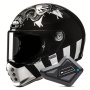 Casque Full Face HJC V10 Crania MC5 + Kit Bluetooth BT Mini