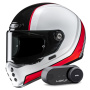 Casque Full Face HJC V10 Hodu MC1 + Kit Bluetooth Lokui K30