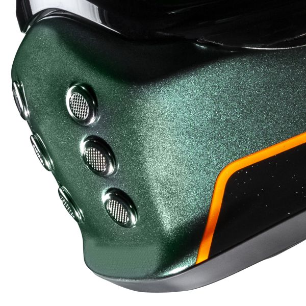 HJC V10 Hodu MC47 + Kit bluetooth 5R Lite