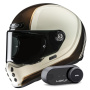 Casque Full Face HJC V10 Hodu MC9 + Kit Bluetooth Lokui K30