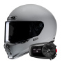 Casque Full Face HJC V10 N. Grey + Kit Bluetooth 5S Solo