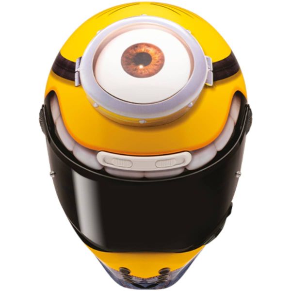 HJC V10 Stuart Minions MC3 + Kit Bluetooth Lokui K30