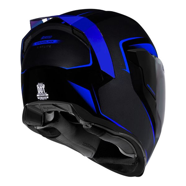 Helmet ICON Airflite Crosslink Blue at the best price | iCasque.co.uk