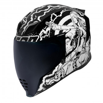 Full Face ICON Airflite Pleasuredome Redux White
