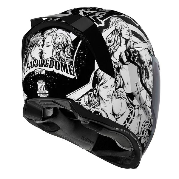 Airflite Helmet Icon Pleasuredome Icon Airflite Dark Helmet