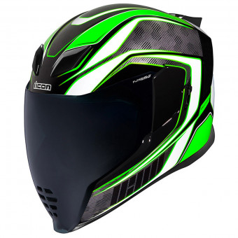 Full Face ICON Airflite Raceflite Green