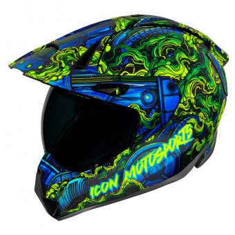 Full Face ICON Variant Pro Willy Pete Blue