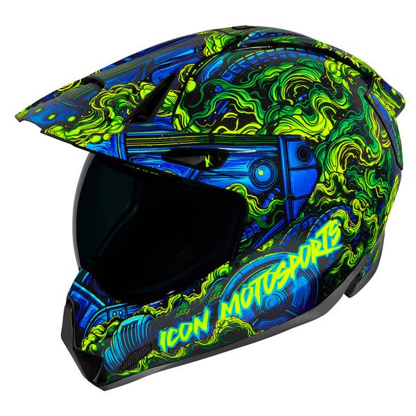 Full Face ICON Variant Pro Willy Pete Blue