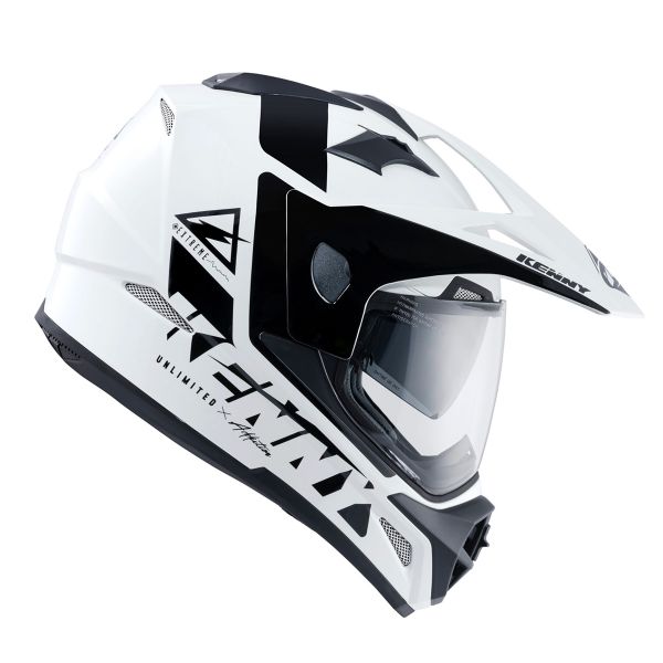 Full Face Kenny Extreme Graphic White Black