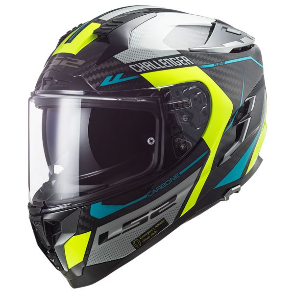 Full Face LS2 Challenger C Thorn H-V Yellow FF327