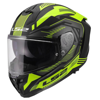 Casque Full Face LS2 Challenger II Dravix H-V Yellow FF817