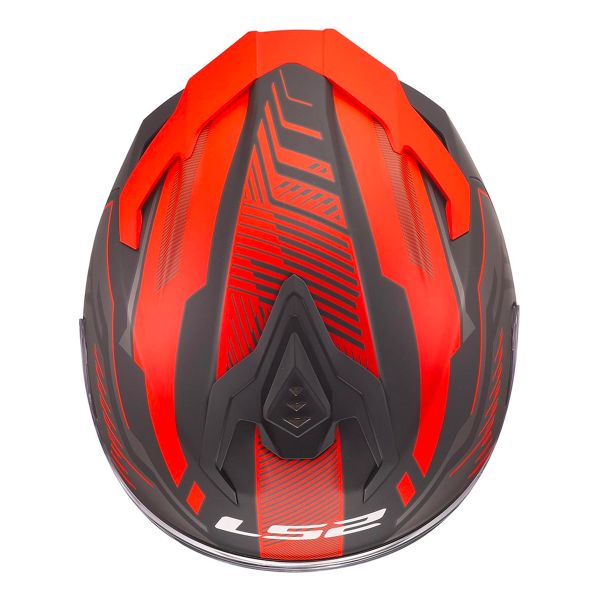 LS2 Challenger II Dravix Red FF817