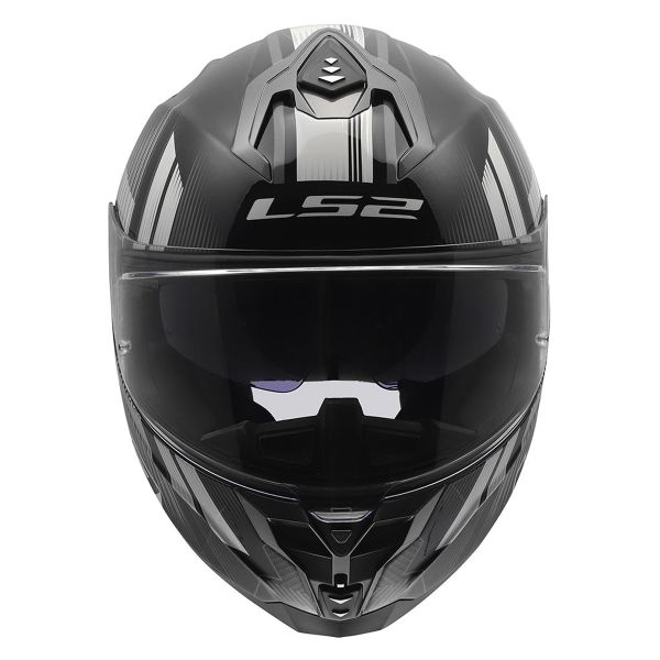 LS2 Challenger II Nitro Black Grey FF817