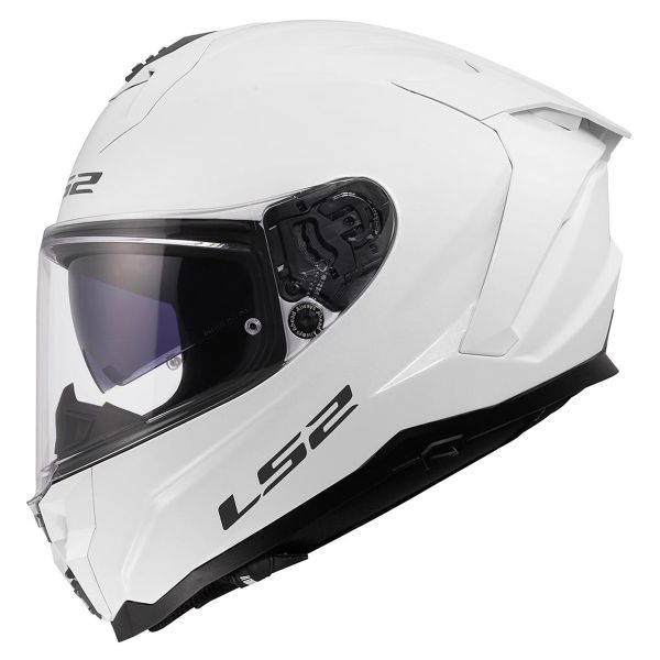 LS2 Challenger II Solid White FF817