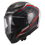 Casque Full Face LS2 Dragon Subic White Bllue Red FF807
