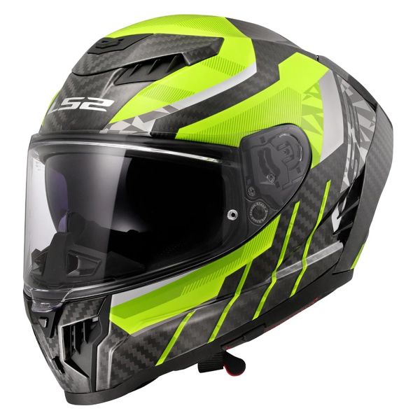 Full Face LS2 Dragon Trax Hi-Vis Yellow FF807 Full Face LS2 Dragon Trax Hi-Vis Yellow FF807